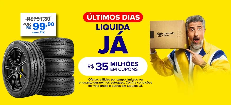 Liquidação de Ano Novo em Pneus - Até 80% OFF